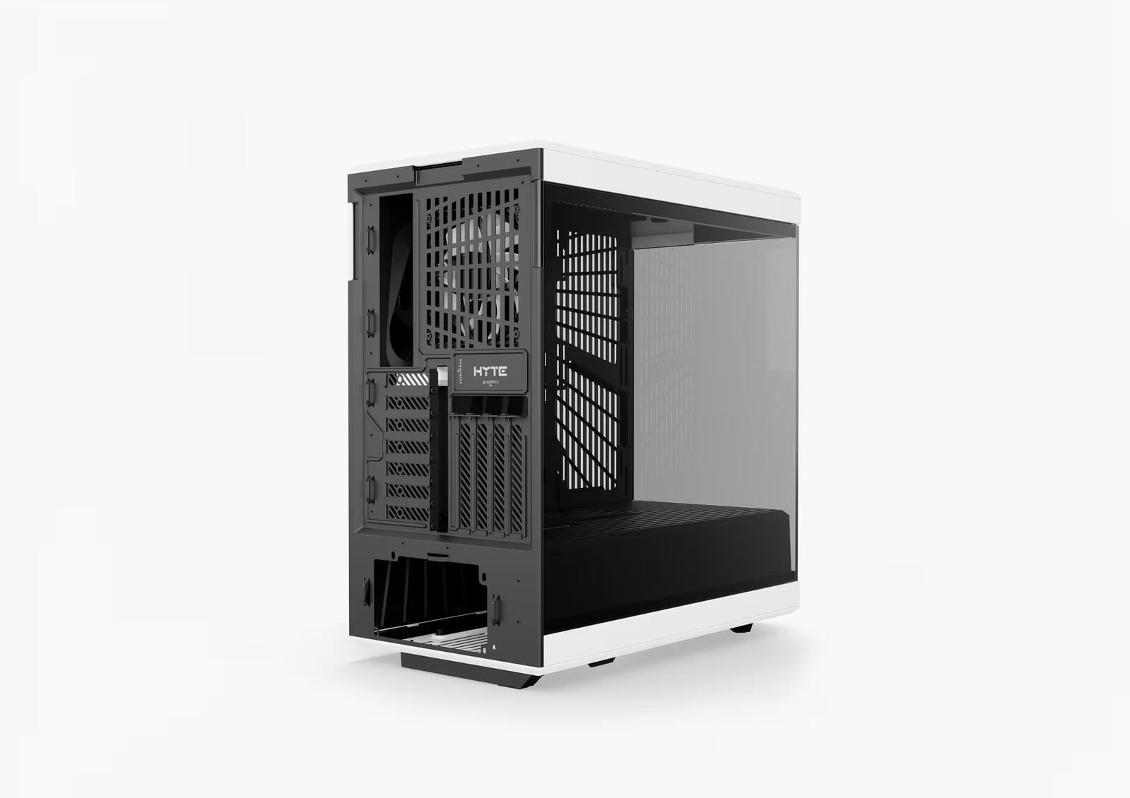 HYTE PC Gehäuse Y40 Schwarz/Weiß (Panda)