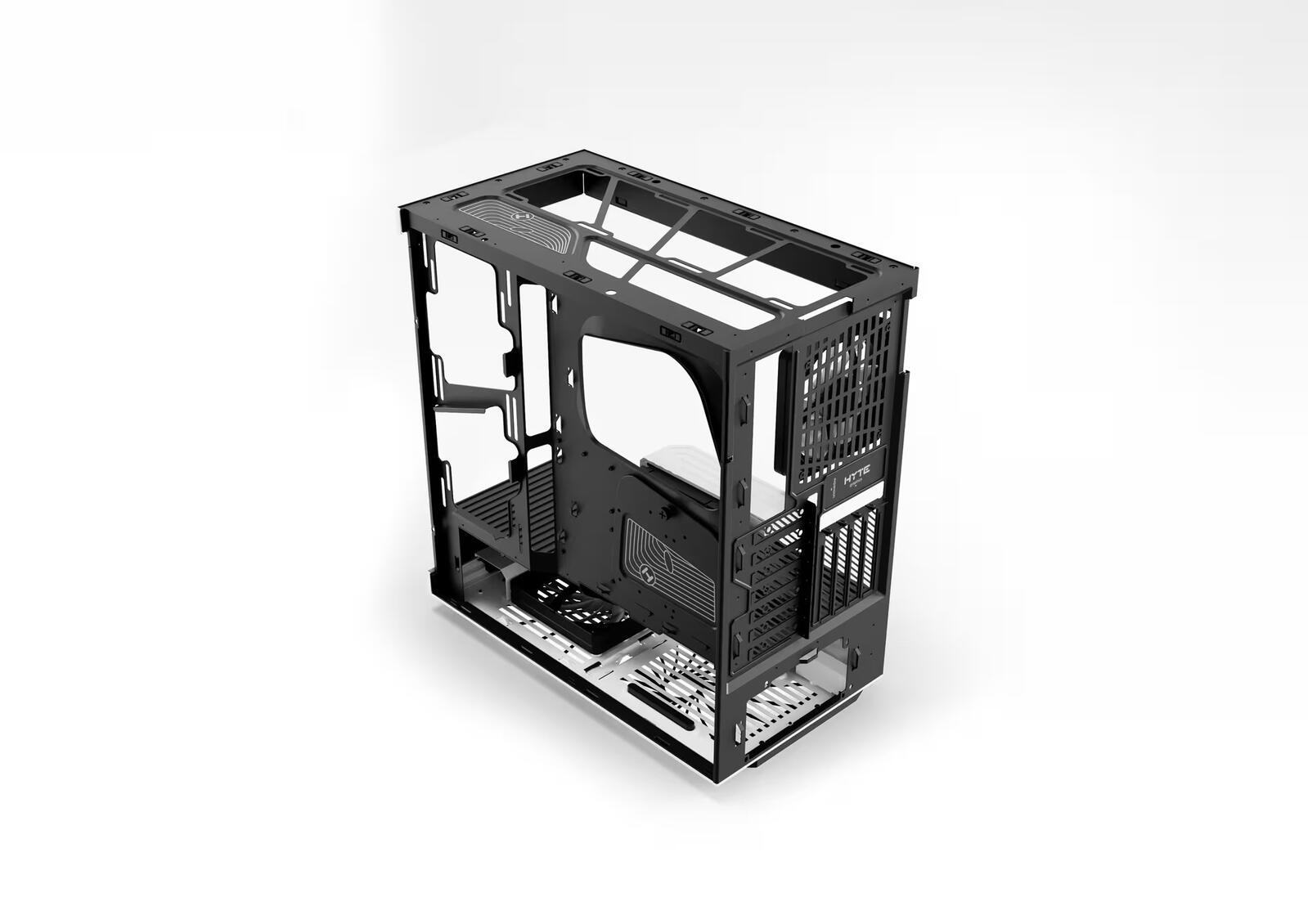 HYTE PC Gehäuse Y40 Schwarz/Weiß (Panda)