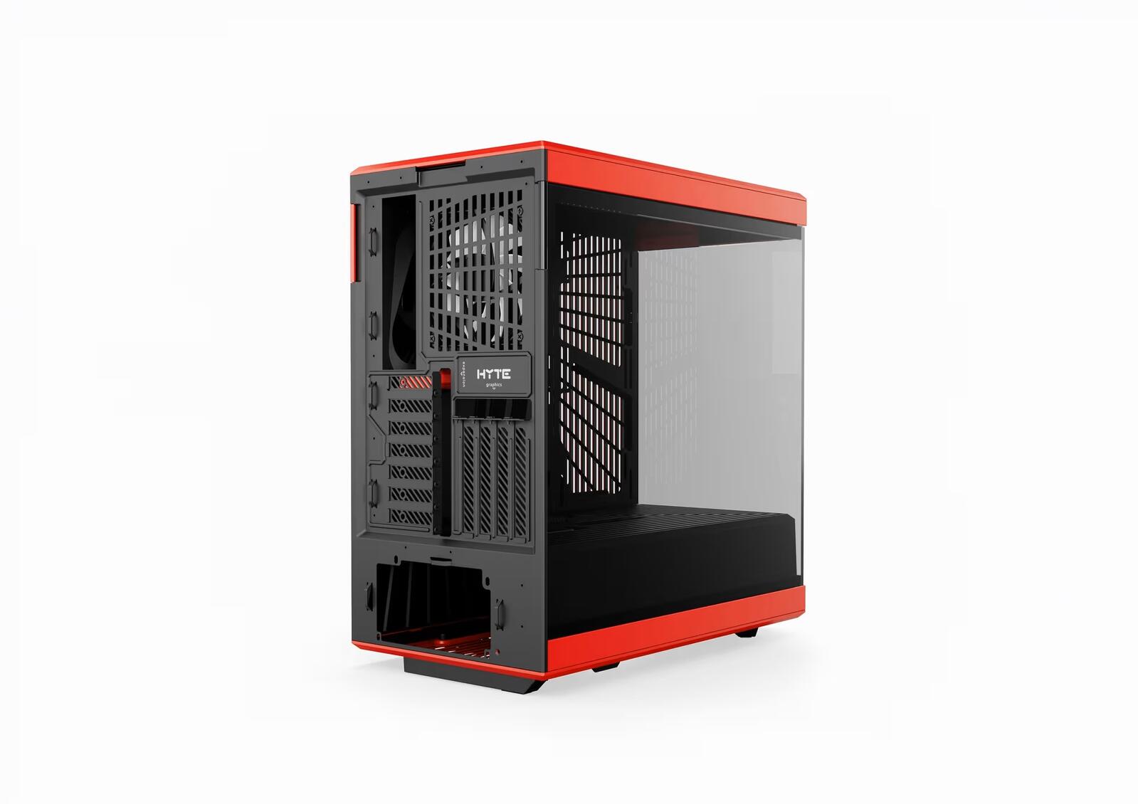 HYTE PC Gehäuse Y40 Schwarz/Rot