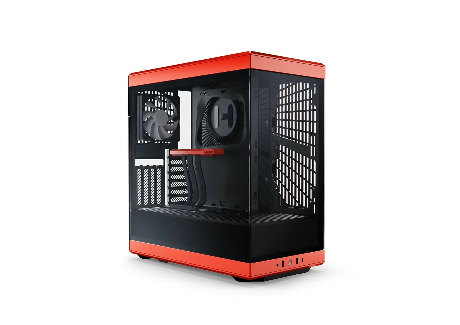 HYTE PC Gehäuse Y40 Schwarz/Rot