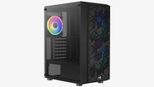 AeroCool PC Gehäuse Hive ARGB v1 Mid-Tower Schwarz