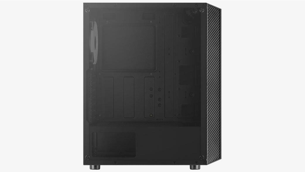 AeroCool PC Gehäuse Hive ARGB v1 Mid-Tower Schwarz