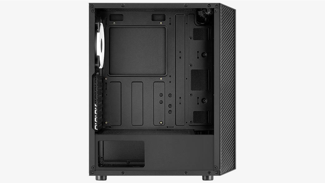 AeroCool PC Gehäuse Hive ARGB v1 Mid-Tower Schwarz