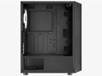 AeroCool PC Gehäuse Hive ARGB v1 Mid-Tower Schwarz