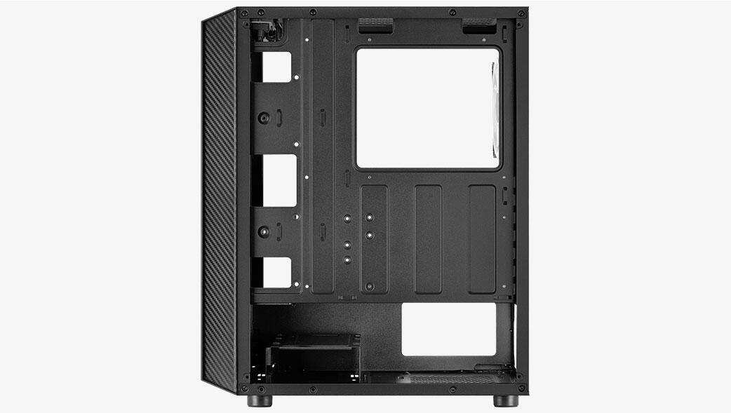AeroCool PC Gehäuse Hive ARGB v1 Mid-Tower Schwarz