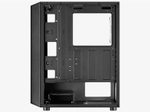 AeroCool PC Gehäuse Hive ARGB v1 Mid-Tower Schwarz
