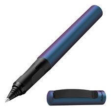 metallic Blau