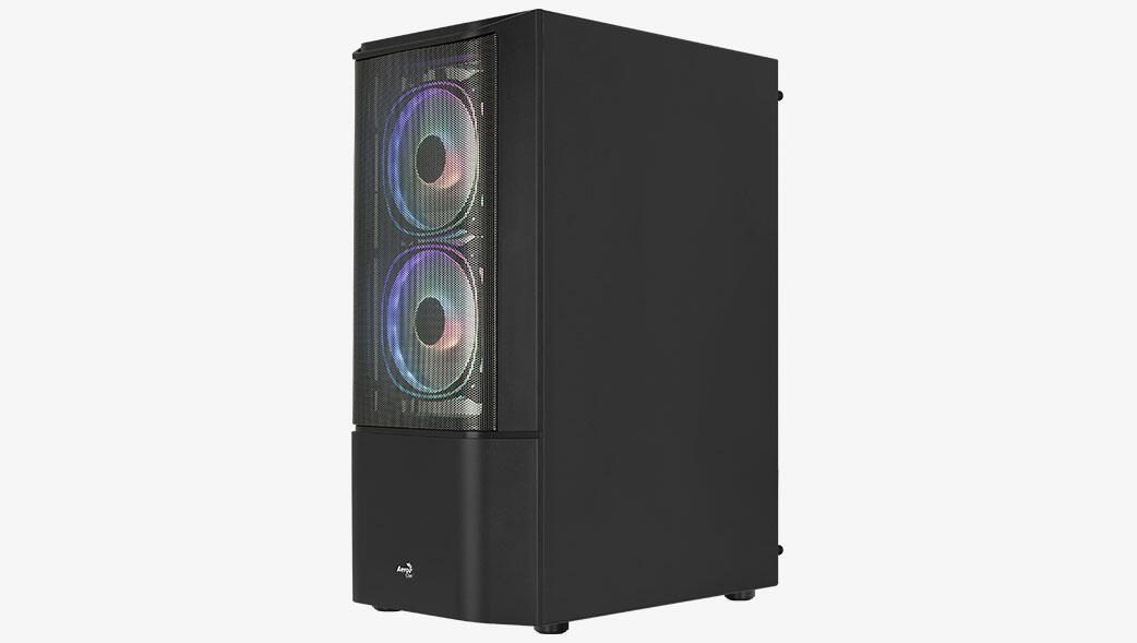 AeroCool PC Gehäuse Quantum Mesh Mid-Tower Schwarz