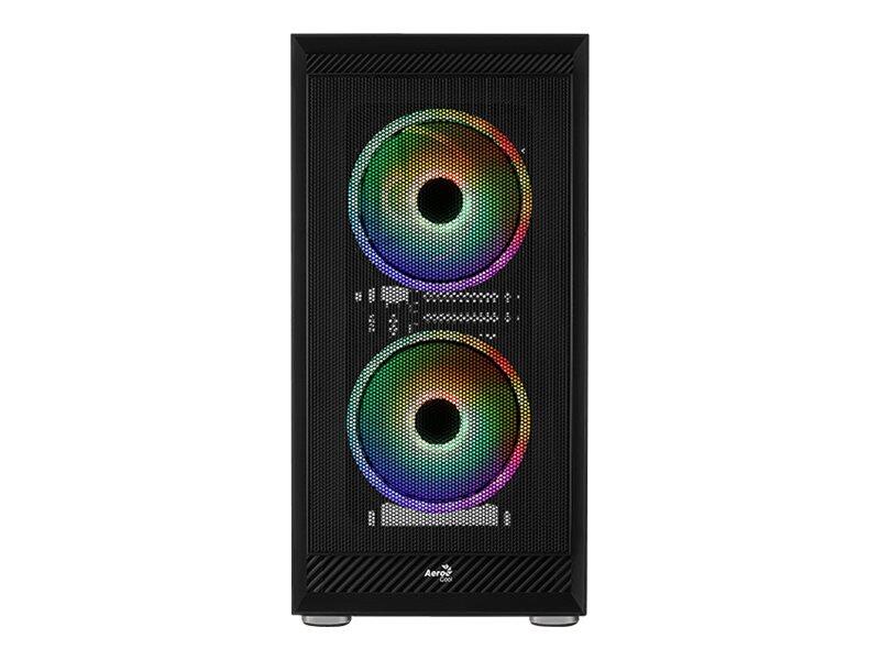Aerocool PC Gehäuse Graphite Midi-Tower Schwarz