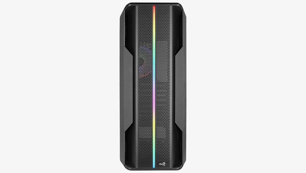 Aerocool PC Gehäuse Splinter Duo Midi-Tower Schwarz