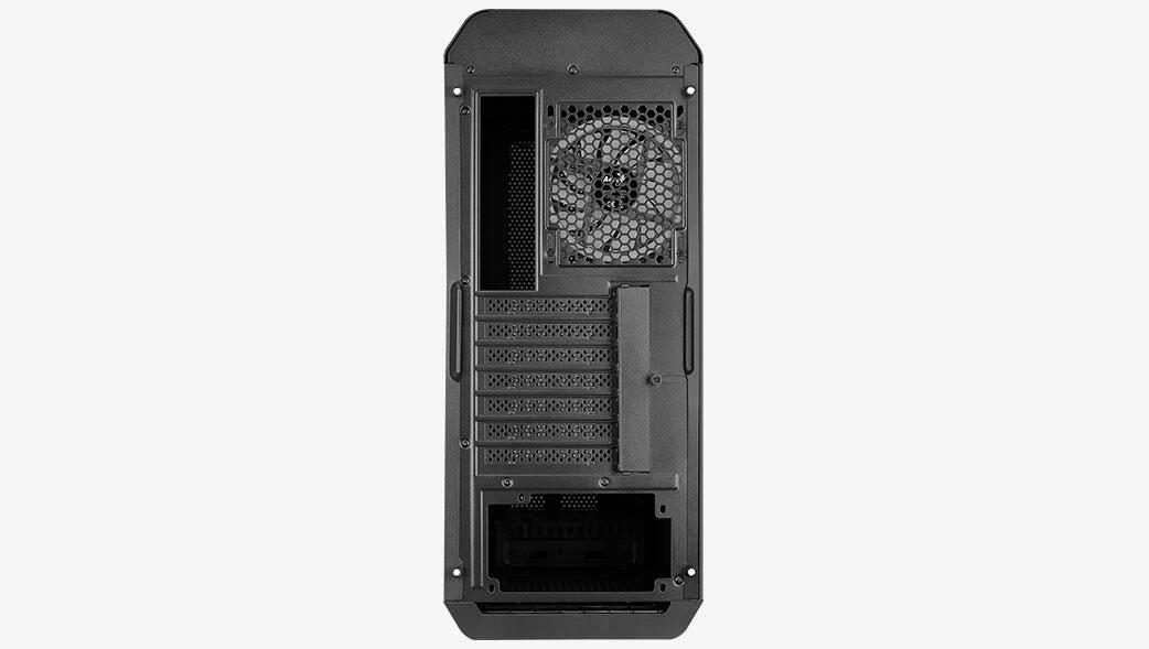 Aerocool PC Gehäuse Splinter Duo Midi-Tower Schwarz