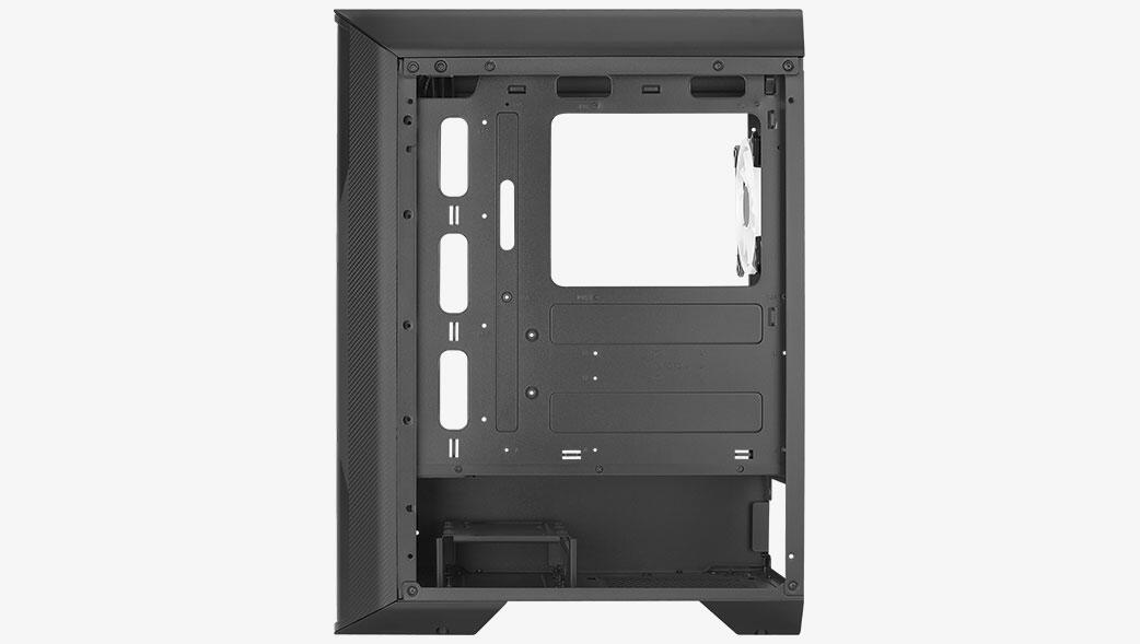 Aerocool PC Gehäuse Splinter Duo Midi-Tower Schwarz