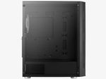 Aerocool PC Gehäuse Prism ARGB Midi-Tower Schwarz