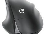 Manhattan 190237 Ergonomische Funkmaus - schwarz
