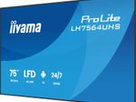 iiyama ProLite LH7564UHS-B1AG Signage Display 189,5 cm (75")