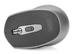 Digitus kabellose Maus, Schwarz/Grau