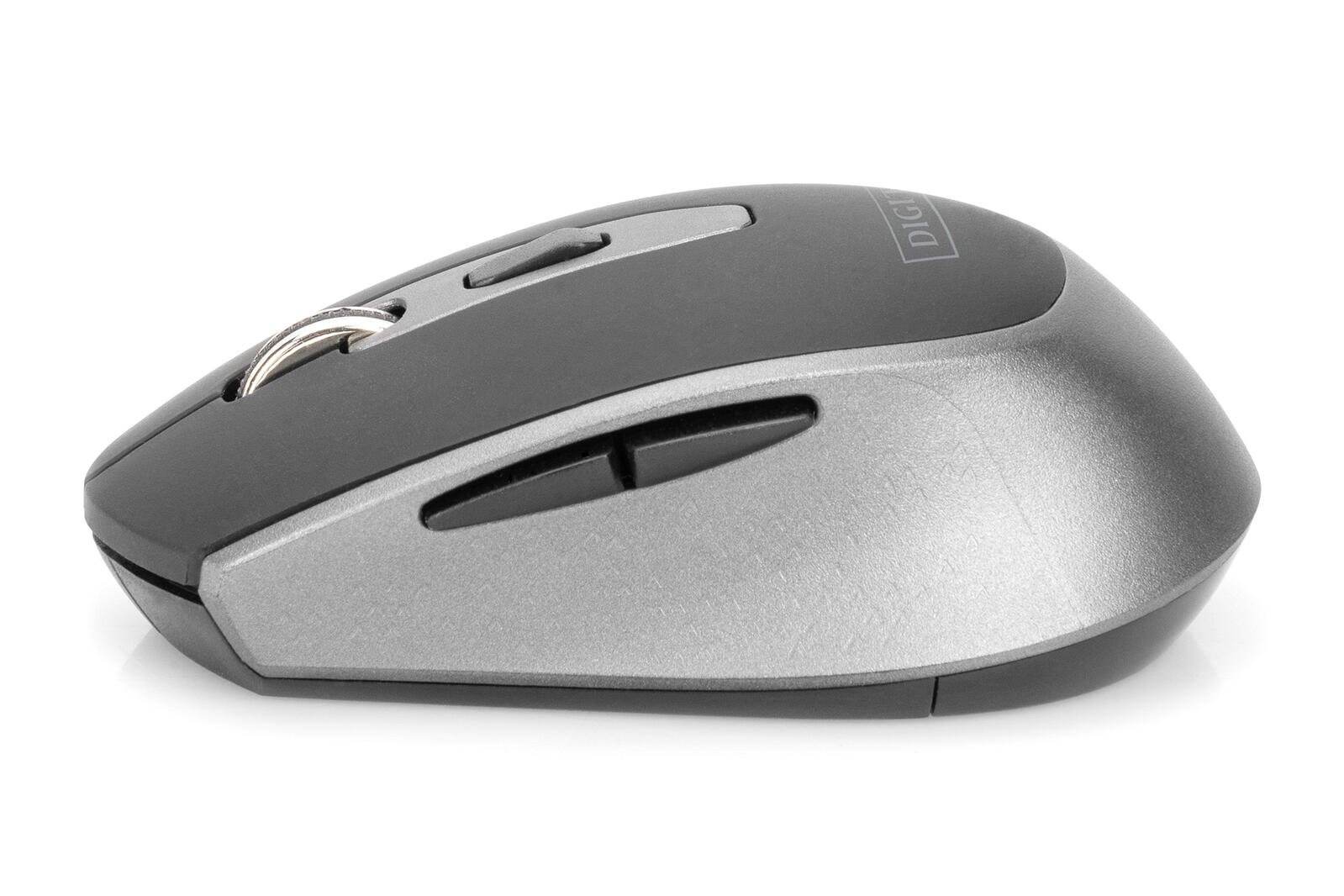 Digitus kabellose Maus, Schwarz/Grau