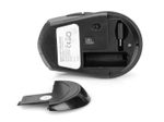 Digitus kabellose Maus, Schwarz/Grau