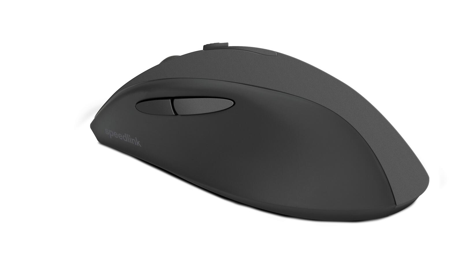 Speedlink AXON Silent & Antibacterial Rechargeable Wireless Maus, USB-A/-C, schwarz
