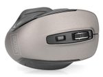 Digitus kabellose Maus, Schwarz/Grau