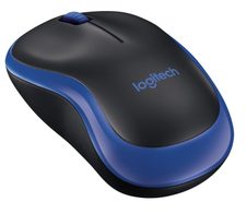 Logitech M185 kabellose Maus - blau