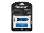 Kingston IronKey Keypad 200C - USB-Stick - 8 GB