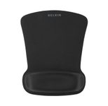 Belkin WaveRest Gel Mauspad mit Handgelenkpolsterkissen - Schwarz