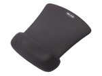 Belkin WaveRest Gel Mauspad mit Handgelenkpolsterkissen - Schwarz