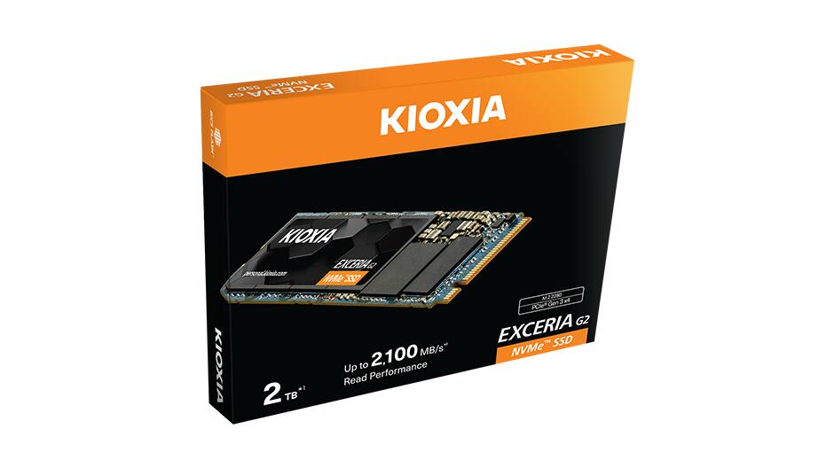 Kioxia EXCERIA G2 PCle 3.0 NVMe Series 500 GB