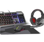 Speedlink LUNERA 4in1 RGB Gaming Set, schwarz - DE Layout