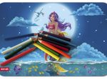 ROTH Magische Meerjungfrau Schreibtischunterlage 59,0 x 39,0 cm
