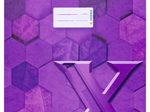 HERMA Heftumschlag X violett DIN A4 21,0 x 29,7 cm