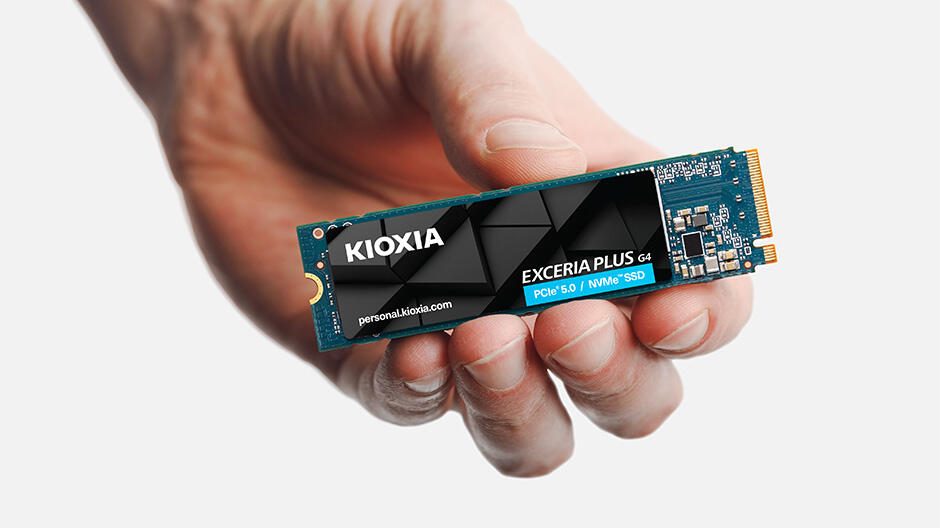 KIOXIA EXCERIA Plus G4 PCle 5.0 NCMe Series 2 TB