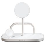 Zens 60W USB-C 4in1 Induktive Ladestation, weiß