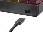 Speedlink ATMOS RGB Rainbow Gaming Tastatur, schwarz - DE Layout