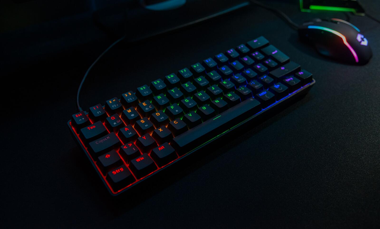Speedlink ATMOS RGB Rainbow Gaming Tastatur, schwarz - DE Layout