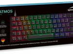 Speedlink ATMOS RGB Rainbow Gaming Tastatur, schwarz - DE Layout