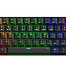 Speedlink ATMOS RGB Rainbow Gaming Tastatur, schwarz - DE Layout
