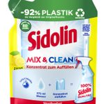 Sidolin All in 1 MIX & CLEAN Zitrus Glasreiniger-Konzentrat 0,125 l