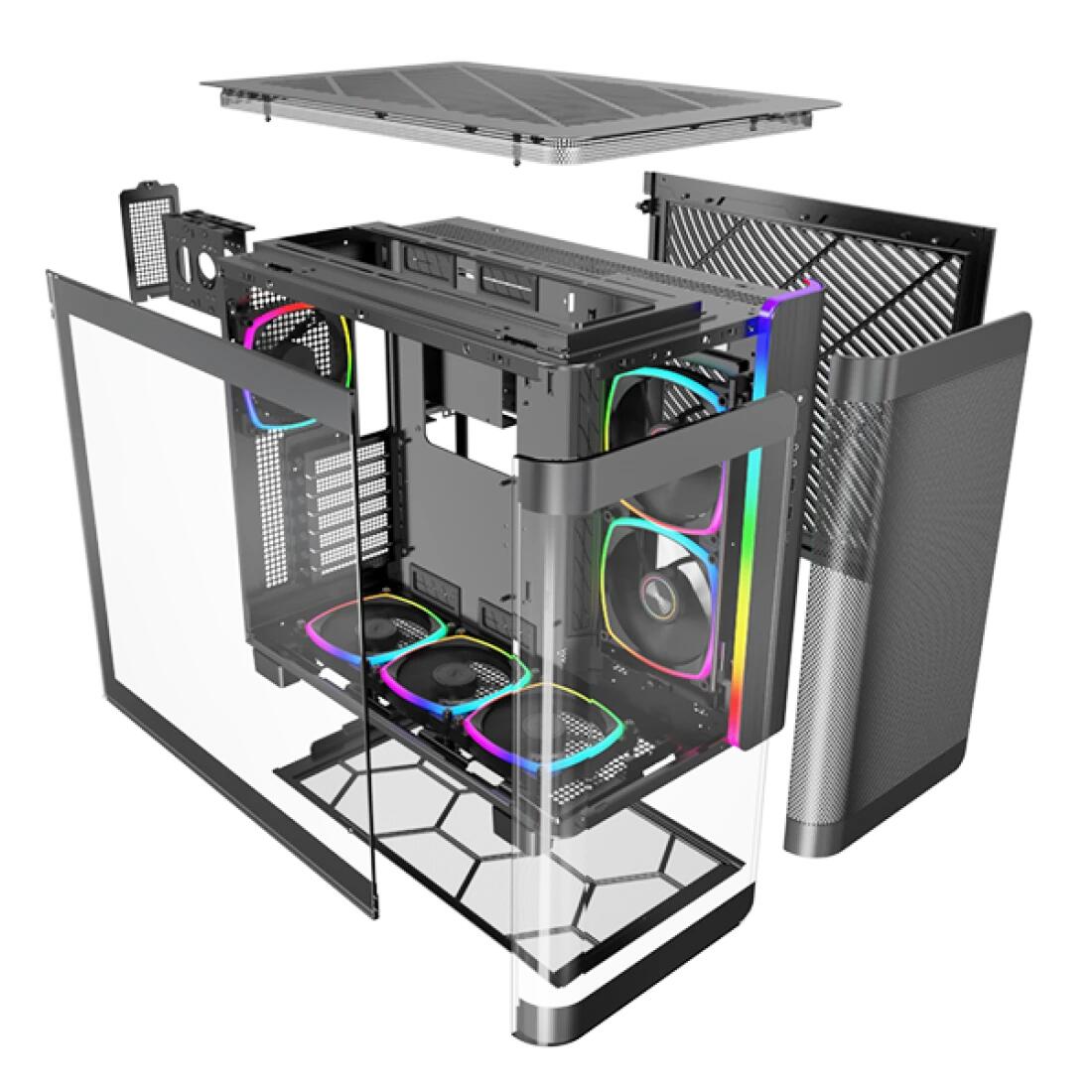 Montech PC Gehäuse King 95 Mid-Tower Gentleman Black