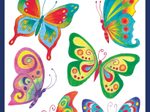 AVERY Zweckform Klebetattoo Schmetterling