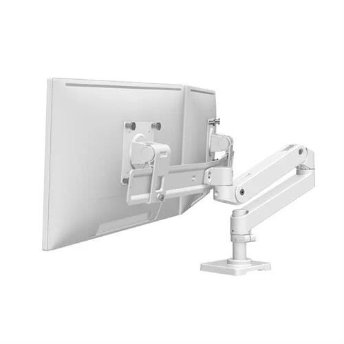 Ergotron LX Pro Monitor Tischhalterung - für 2 LCD-Displays - weiß