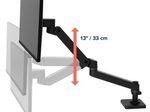 Ergotron LX Pro Monitor Tischhalterung für LCD-Display - Schwarz