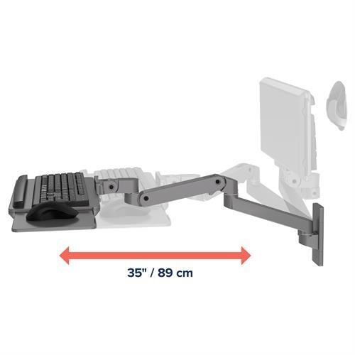 Ergotron LX Pro Tastatur-/Mausablage mit Stützarmhalterung - verstellbar