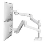 Ergotron LX Pro Monitor Tischhalterung - für 2 LCD-Displays - weiß