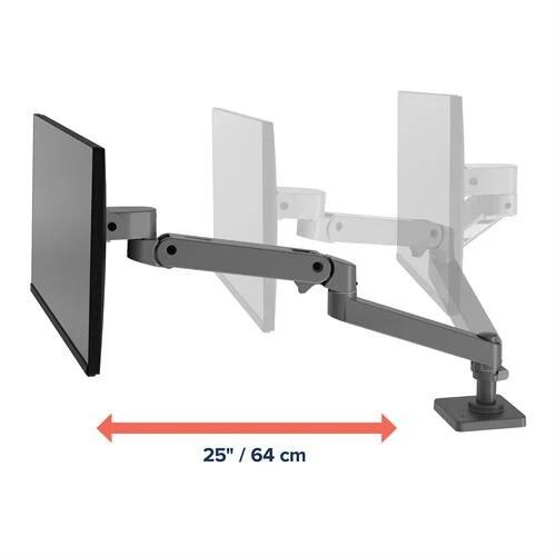Ergotron LX Pro Monitor Tischhalterung für LCD-Display - Dunkelgrau