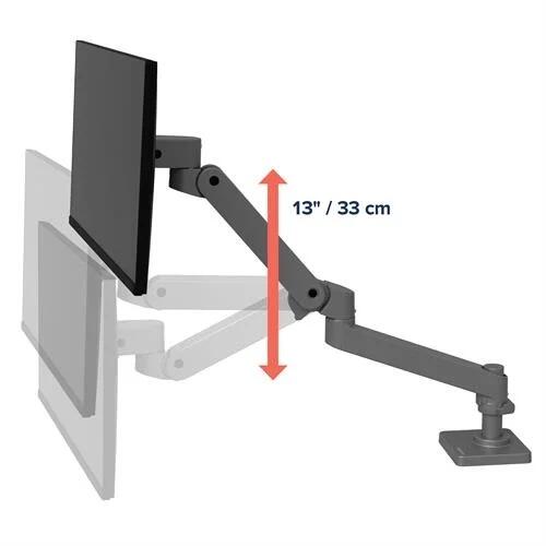 Ergotron LX Pro Monitor Tischhalterung für LCD-Display - Dunkelgrau