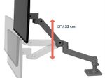 Ergotron LX Pro Monitor Tischhalterung für LCD-Display - Dunkelgrau