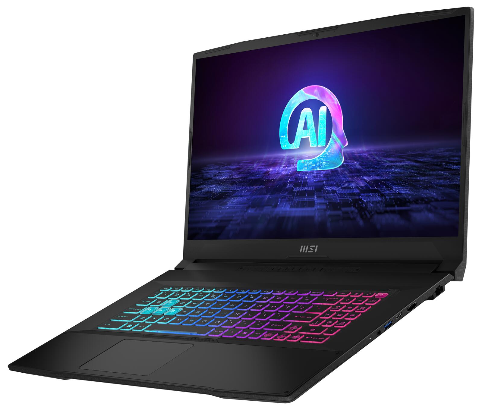 MSI Katana A17 AI B8VF-866 AMD Ryzen™ 7 8845HS Notebook 43,9 cm (17.3")