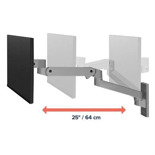Ergotron LX Pro Monitor Wandhalterung für LCD-Display - Dunkelgrau